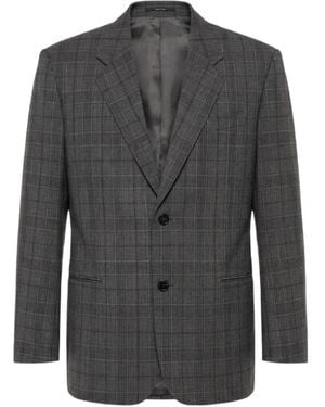 Gucci Checked Fine Wool Jacket - Grey