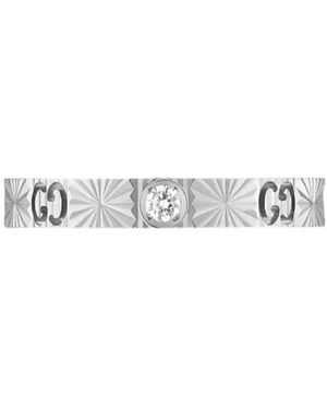 Gucci Logo Ring - White