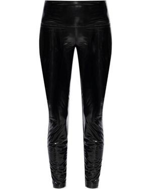 AllSaints High-Shine Skinny Trousers - Black