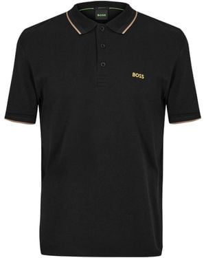 BOSS Shortsleeve Polo Shirt - Black