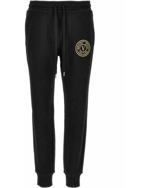 Versace Jeans Couture V-Emblem Track Trousers - Black