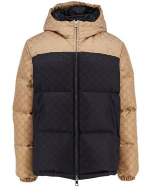 Gucci Two-Toned Padded Jacket - Black
