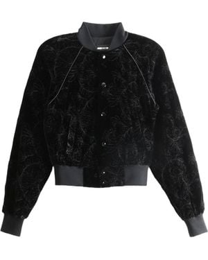 Ann Demeulemeester Arya Bomber Jacket - Black