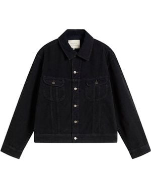 Studio Nicholson X Aaron Levine Collaboration Derby Long-Sleeved Casual Jacket - Black