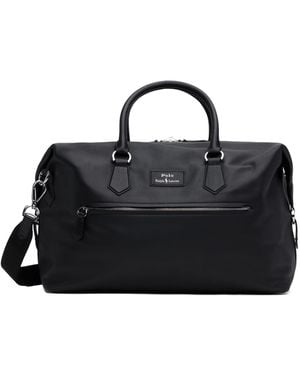 Polo Ralph Lauren Leather Duffle Bag - Black