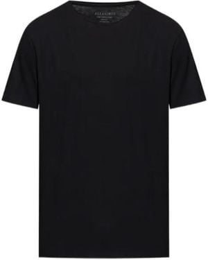 AllSaints Figure Crew T-Shirt - Black