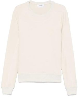 McQueen Cotton-Blend Sweatshirt - White