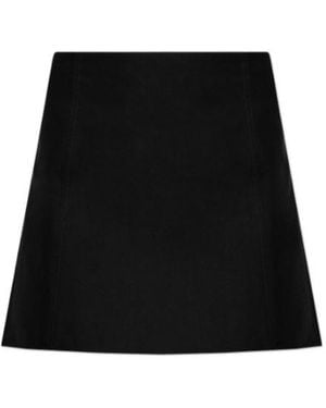 Alaïa Alaïa A-Line Mini Skirt - Black