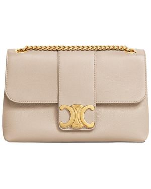 Celine Medium Victoire Bag - Natural