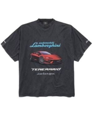 Balenciaga X Automobili Lamborghini Oversized T-Shirt in
