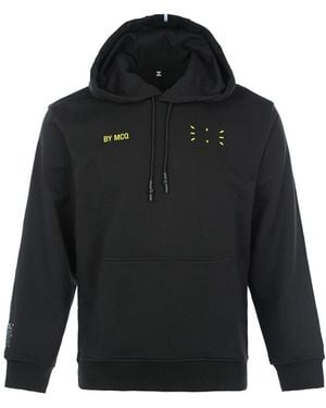 McQ In Dust Logo-Print Hoodie - Black