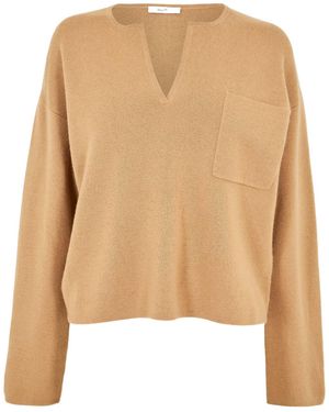 Max Mara Zibello Crew Neck Sweater - Natural