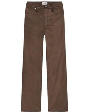 FRAME Le Sleek Trousers - Brown