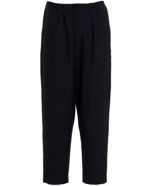 Marni Mid-Rise Cropped Trousers - Black
