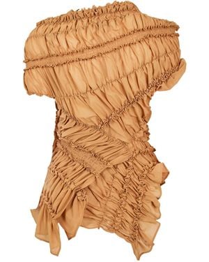 Magda Butrym Short-Sleeve - Brown