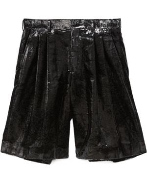 Comme des Garçons Belt-Loop Shorts - Black