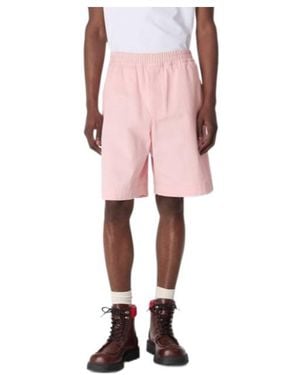 Bottega Veneta Twill Shorts - Pink