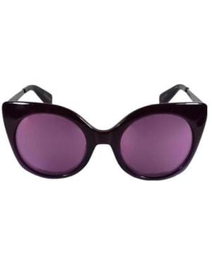 Yohji Yamamoto Cat Glasses Sunglasses - Purple