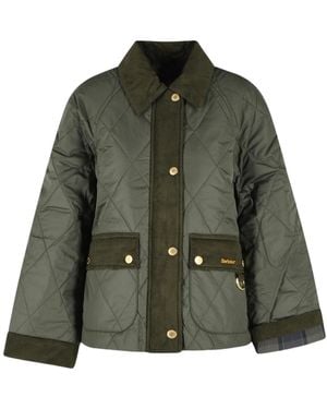 Barbour Long-Sleeved Quilted Jacket - Green