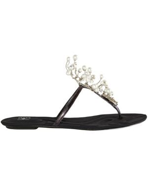 PUCCI Round Head Flat Slippers - Multicolour
