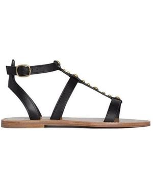 Celine Taillat Flat Sandal - Black