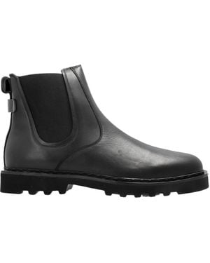 AllSaints Skiff Pull-Tab Chelsea Boots - Black