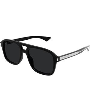 Saint Laurent Pilot Sunglasses - White