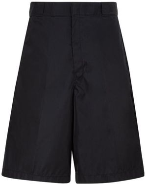 Prada Knee-Length Bermuda Shorts - Black