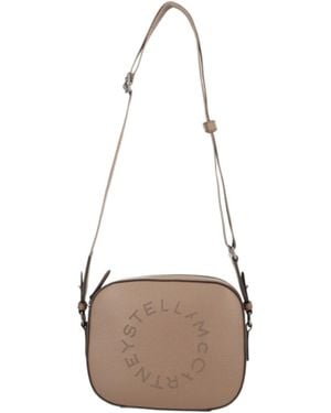 Stella McCartney Logo Camera Crossbody Bag - White