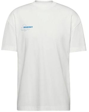 Mammut Base Relaxed T-Shirt Glacier - White
