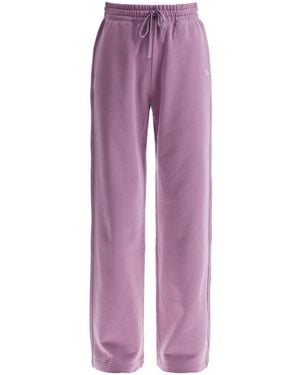 Maison Kitsuné Maison Kitsuné Baby Fox Patch Joggers - Purple