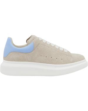 McQueen Oversized Low-Top Trainers - Blue