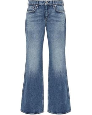 Rag & Bone Belt-Loop Jeans - Blue
