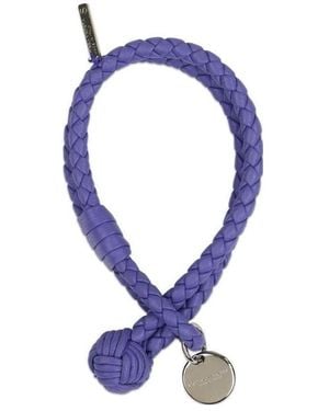 Bottega Veneta Intrecciato Bracelet - Blue