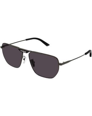 Balenciaga Bal S Rectangular Sunglasses - White