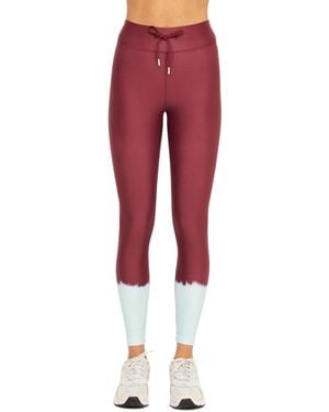 The Upside Rio Tie-Dye Leggings - Red