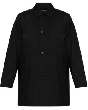 Paul Smith Single-Breasted Coat - Black