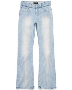 Balenciaga Low-Rise Jeans - Blue