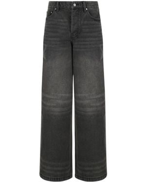 Ksubi Wide-Leg Jeans - Gray