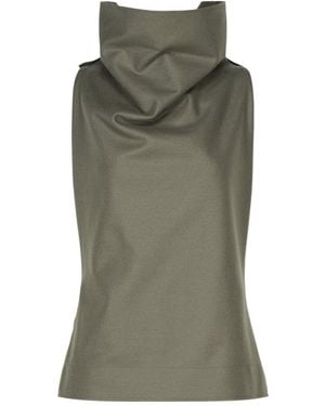 Issey Miyake Shell Top - Green