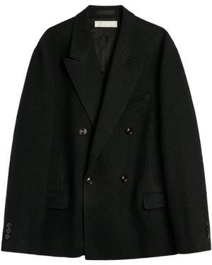 Our Legacy Double-Breasted Blazer - Black