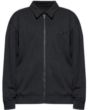 Zadig & Voltaire Moyaz Logo Embroidered Jacket - Black