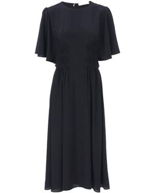 Chloé Chloé Wing Sleeved Flared Dress - Black