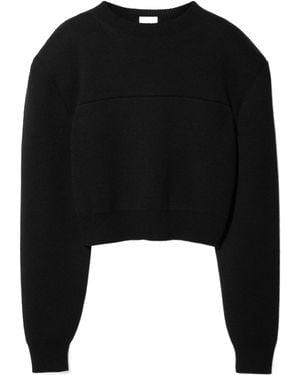 Celine Tailored Sweater - Black