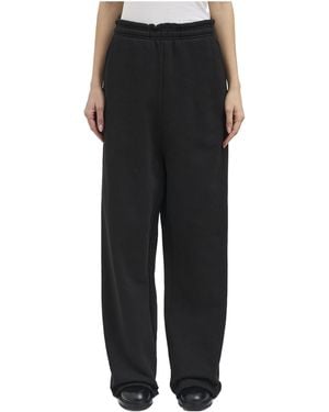 Entire studios Elastic-Waist Athletic Pants - Black