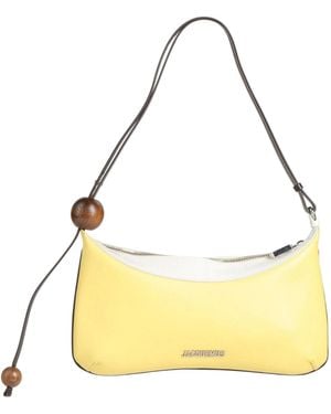 Jacquemus Large Two-Tone Underarm Bag - Metallic