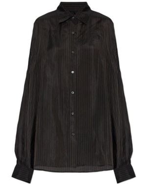 Dries Van Noten Long-Sleeved Shirt - Black