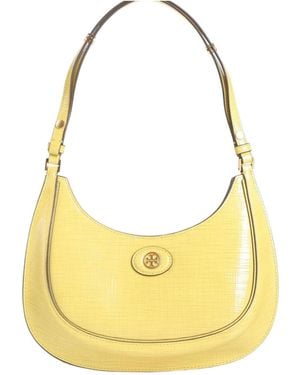Tory Burch Medium Solid Color Hobo Bag - Yellow