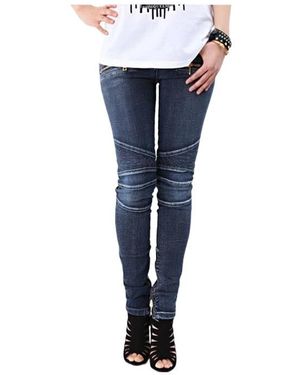 Balmain Jeans With Belt Loops - Blue