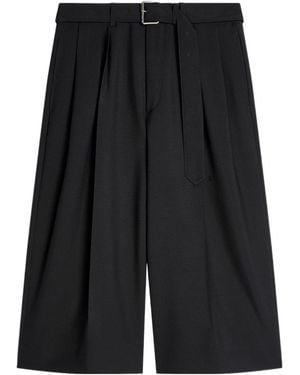Dries Van Noten Belted Shorts - Black